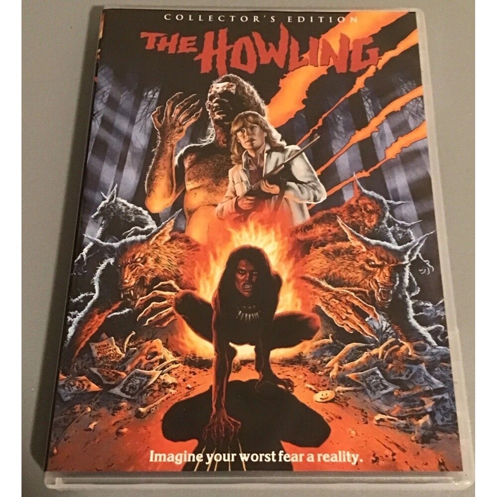THE HOWLING (1981) Collector's Edition DVD w/ Slipcover Classic Horror Halloween
